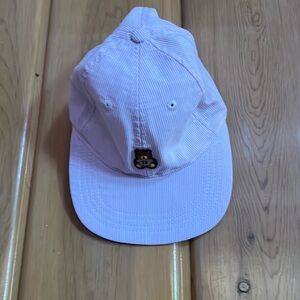 Teddy fresh pink pinstripe hat unisex